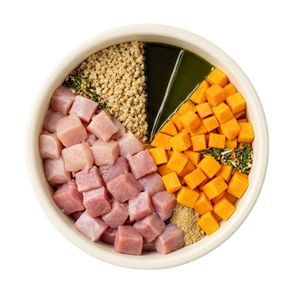 BARF Kaninchen Quinoa Hund