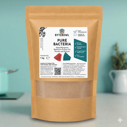 Bakterienprotein für Hunde und Katzen